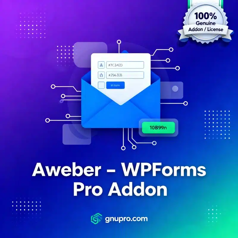 AWeber WPForms Pro Addon AWeber WPForms Pro Addon