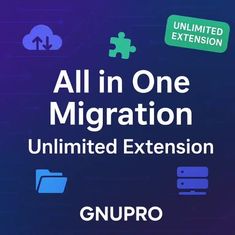 All in One Migration Unlimited Extension