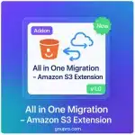 All in One Migration Amazon S3 Extension