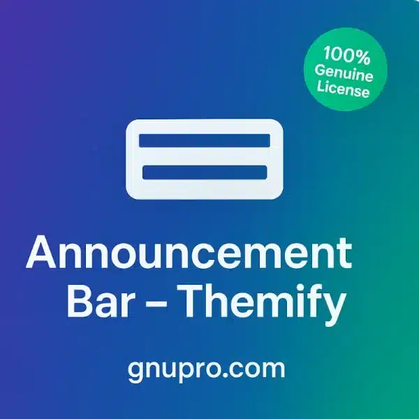 Themify Announcement Bar