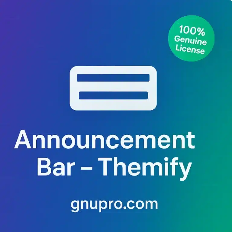 Themify Announcement Bar