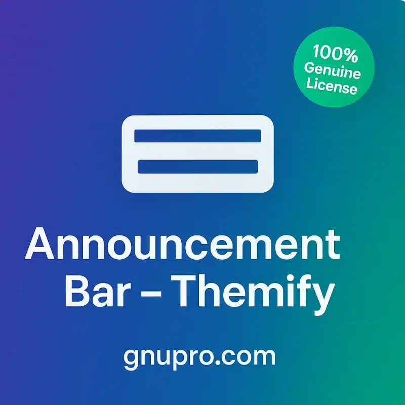 Themify Announcement Bar Themify Announcement Bar