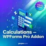 Calculations WPForms Pro Addon