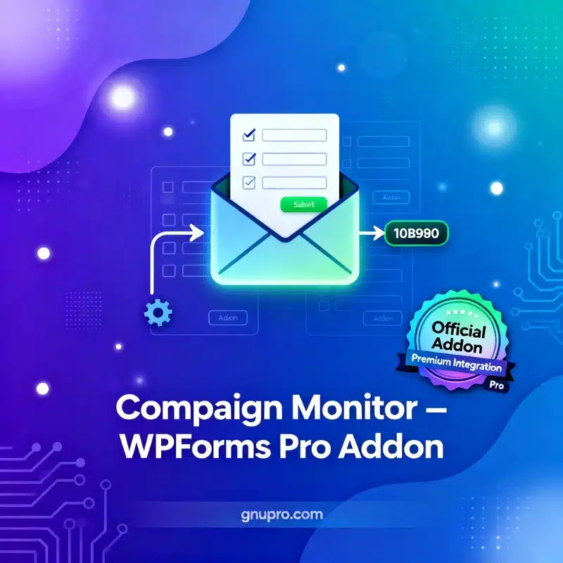 Campaign Monitor WPForms Pro Addon Campaign Monitor WPForms Pro Addon