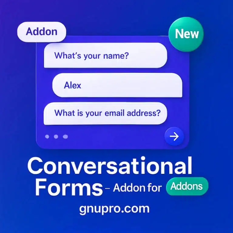 Conversational Forms Addon for Gravity Forms