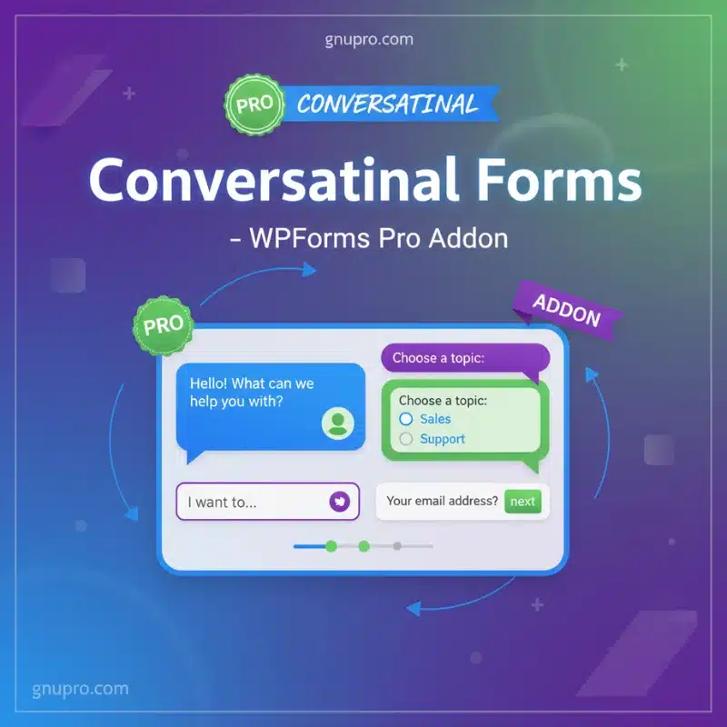 Conversational Forms WPForms Pro Addon (2) Conversational Forms WPForms Pro Addon