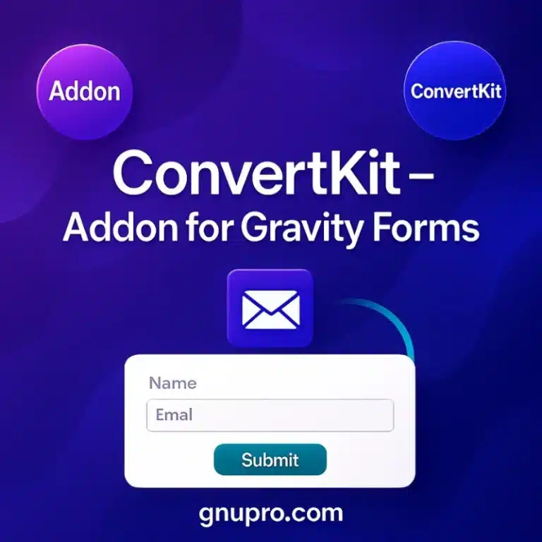 ConvertKit Addon for Gravity Forms