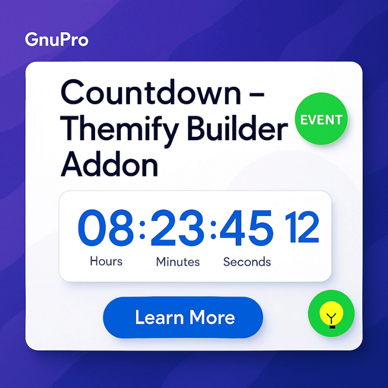 Countdown Themify Builder Addon (1) Countdown Themify Builder Addon