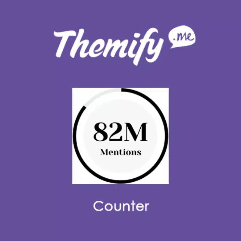 Counter Themify Builder Addon
