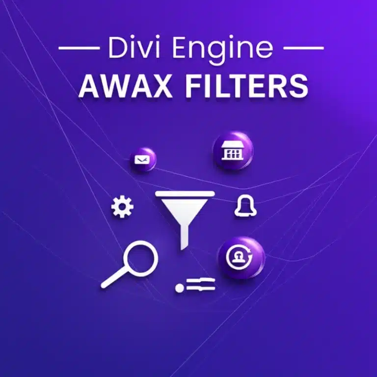 Divi Engine Ajax Filters
