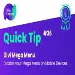 Divi Engine Mega Menu