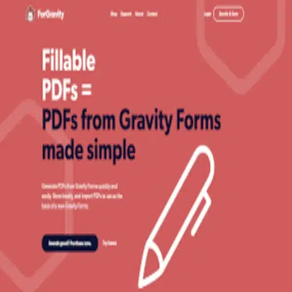 Fillable PDFs Addon for Gravity Forms