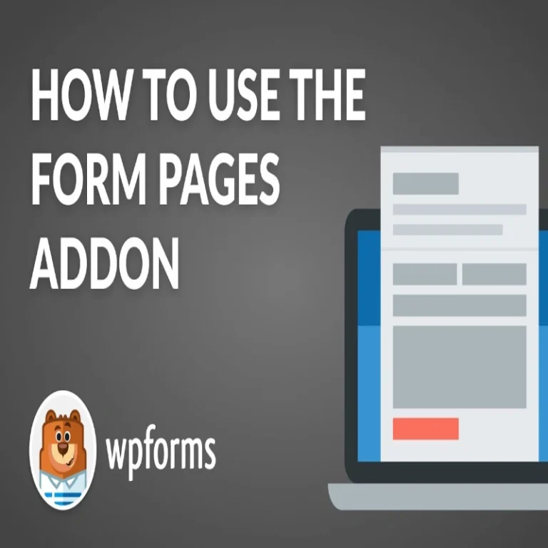 Form Pages WPForms Pro Addon