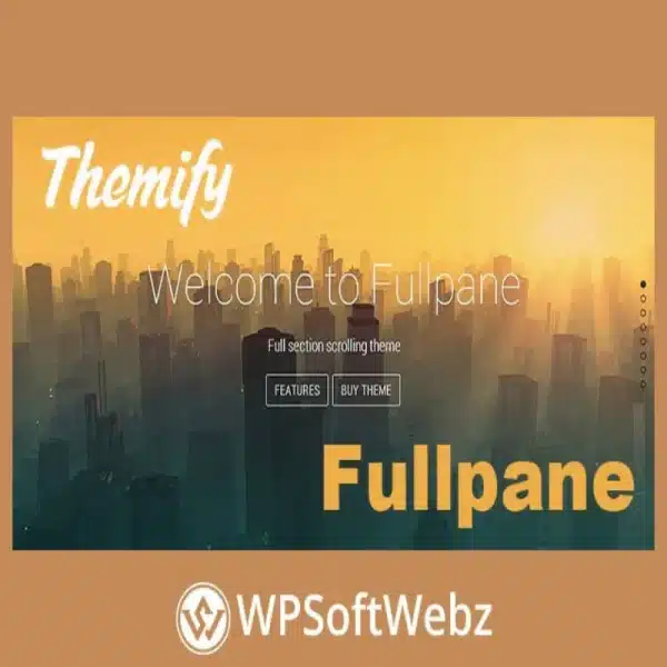 Fullpane Theme Themify