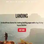 Landing Theme Themify