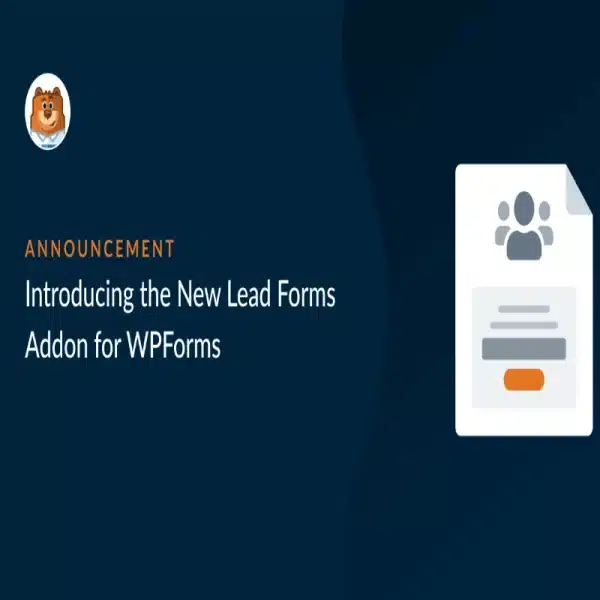 Lead Forms WPForms Pro Addon