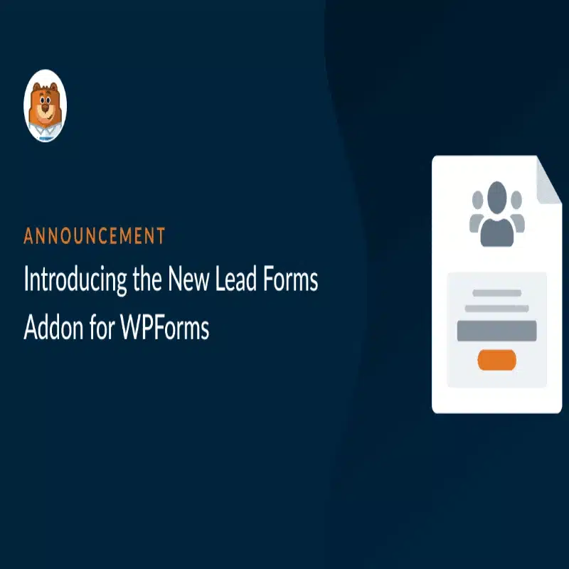 Lead Forms WPForms Pro Addon Lead Forms WPForms Pro Addon