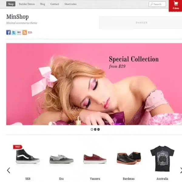 Minshop Theme Themify