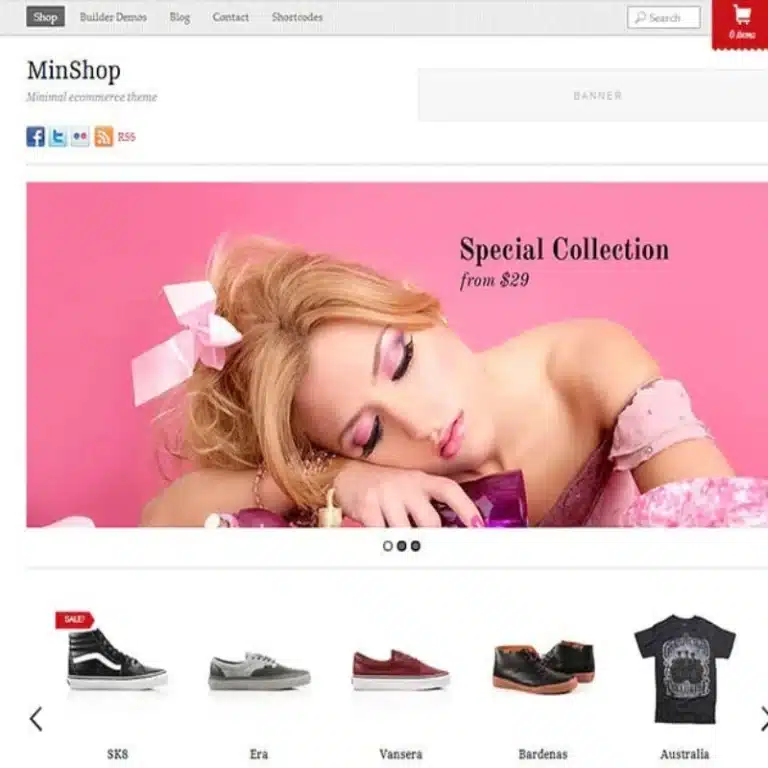 Minshop Theme Themify