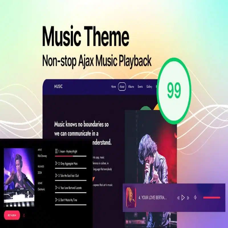 Music Theme Themify Music Theme Themify