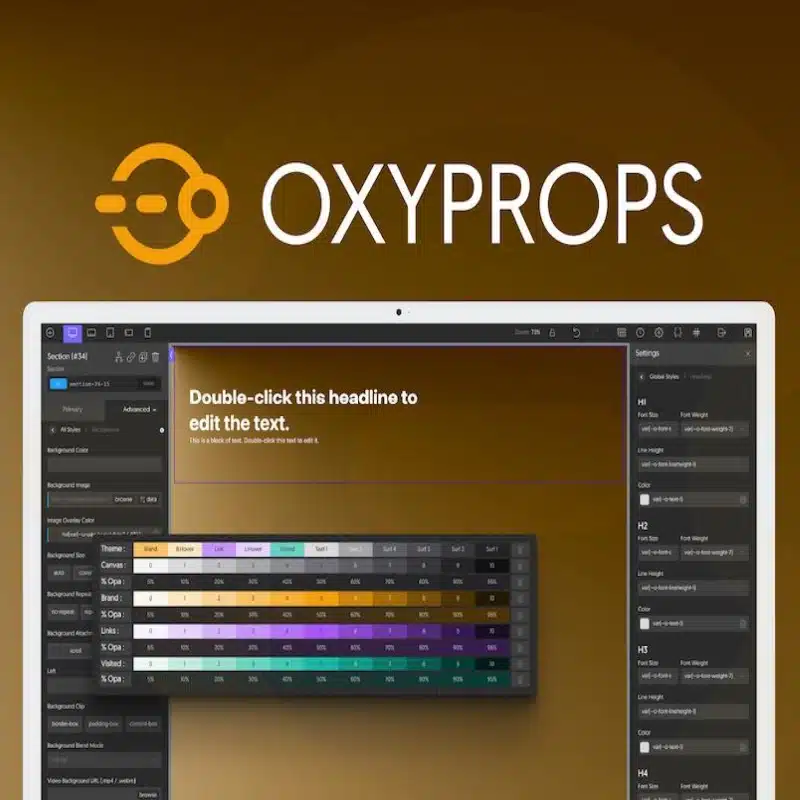 OxyProps Page Builder OxyProps Page Builder