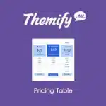 Pricing Table Themify Builder Addon