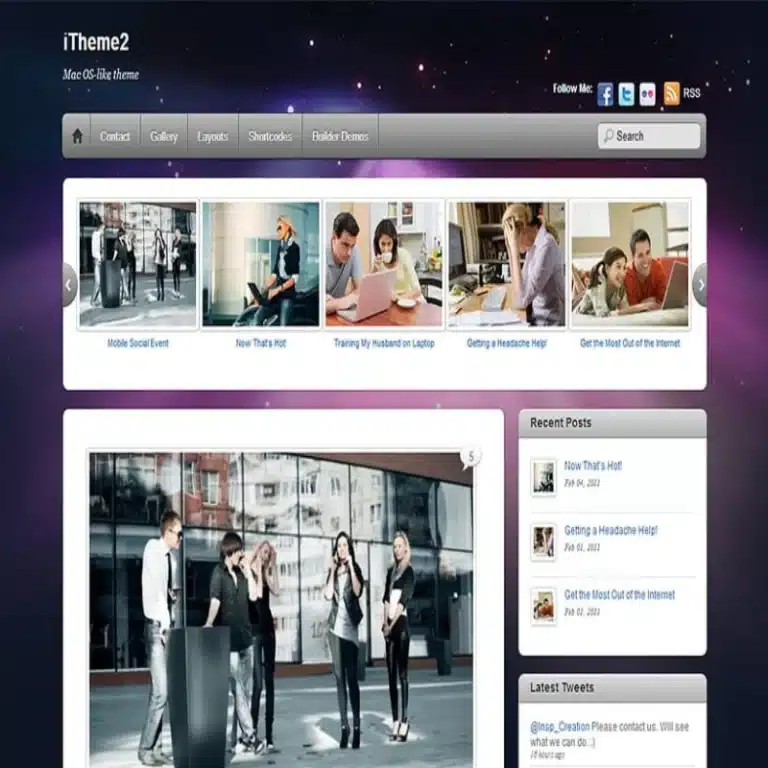 iTheme2 Theme Themify