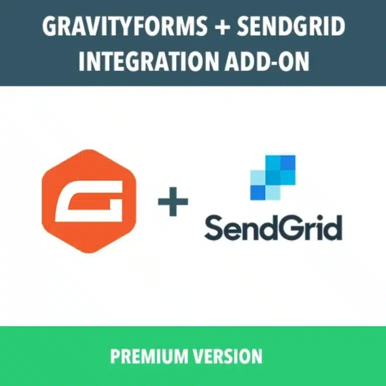 SendGrid Addon for Gravity Forms