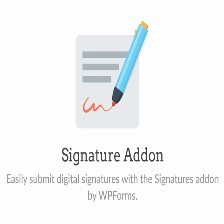 Signature WPForms Pro Addon