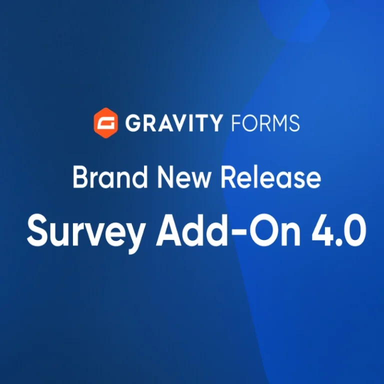 Survey Addon for Gravity Forms