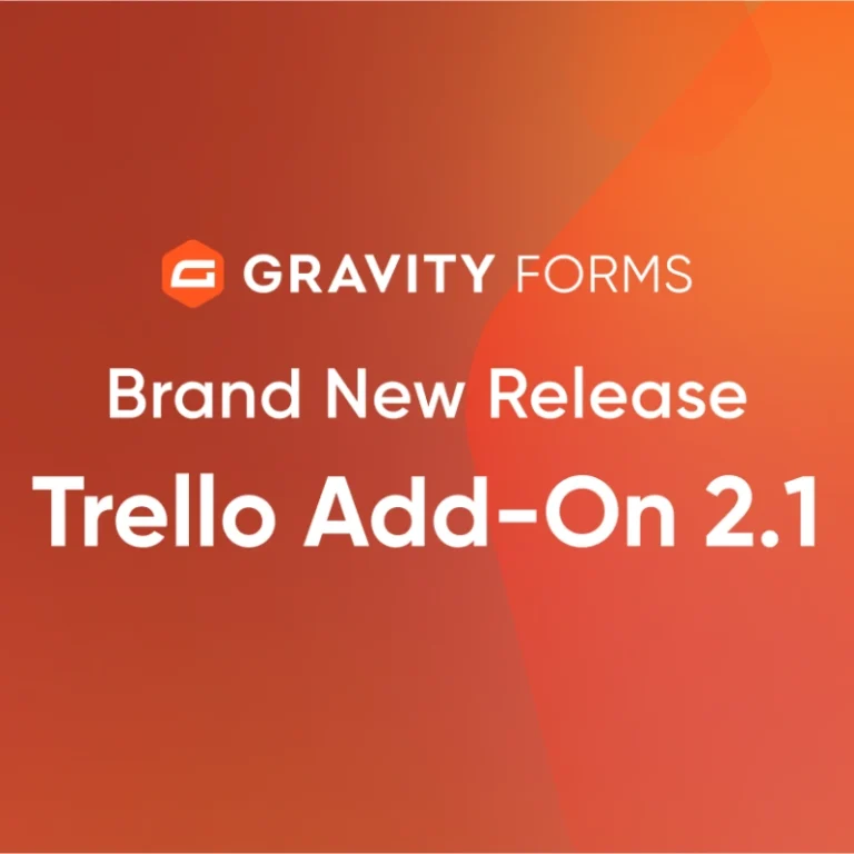 Trello Addon for Gravity Forms