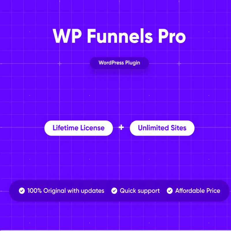 WPFunnels Pro Bundle All plugins WPFunnels Pro Bundle All plugins