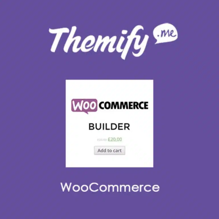 WooCommerce Themify Builder Addon