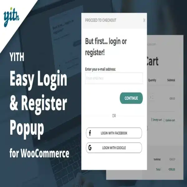 YITH Easy Login and Register Popup for WooCommerce
