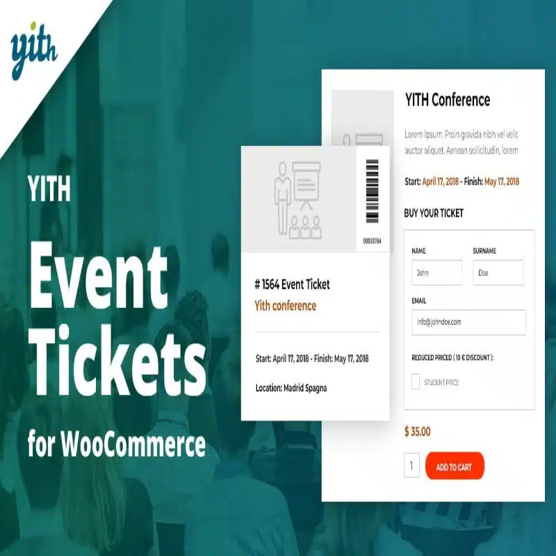 YITH Event Tickets for WooCommerce Premium YITH Event Tickets for WooCommerce Premium