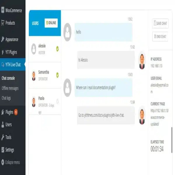 YITH Live Chat Premium