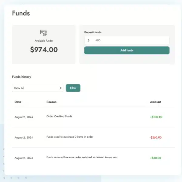 YITH WooCommerce Account Funds Premium
