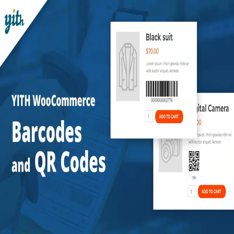YITH WooCommerce Barcodes and QR Codes YITH WooCommerce Barcodes and QR Codes