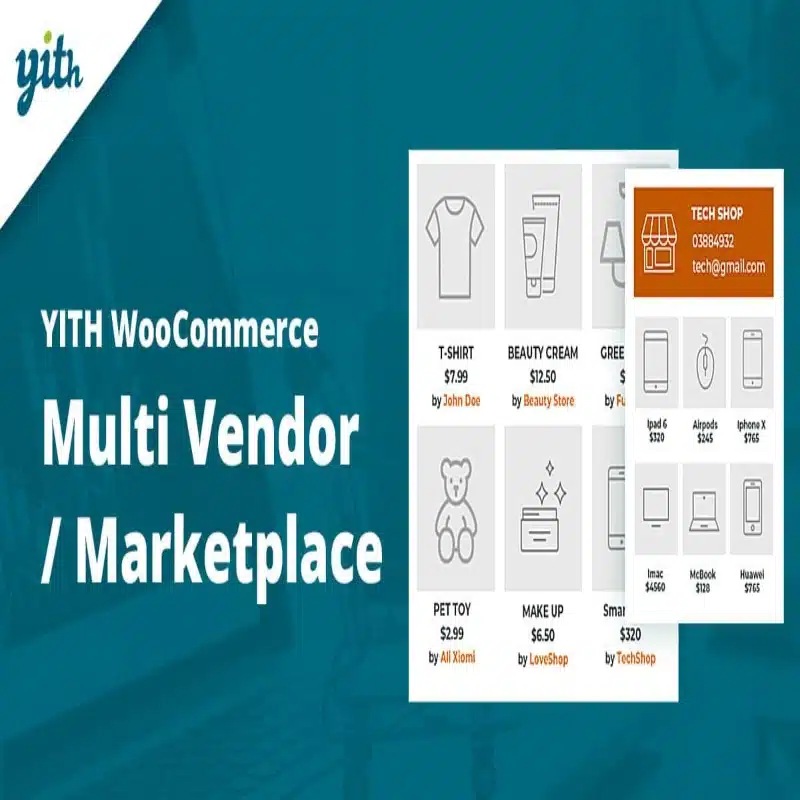 YITH WooCommerce Multi Vendor Marketplace Premium YITH WooCommerce Multi Vendor / Marketplace Premium