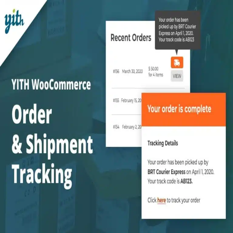 YITH WooCommerce Order & Shipment Tracking Premium