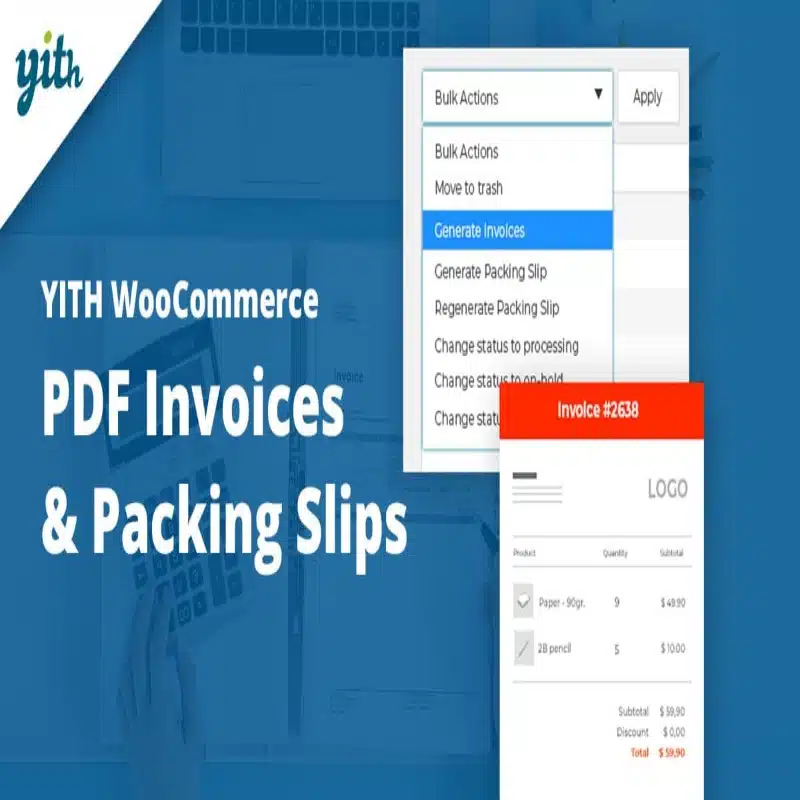 YITH WooCommerce PDF Invoices & Packing Slips Premium YITH WooCommerce PDF Invoices & Packing Slips Premium