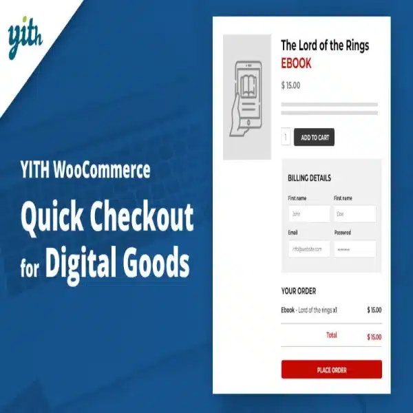 YITH WooCommerce Quick Checkout for Digital Goods Premium