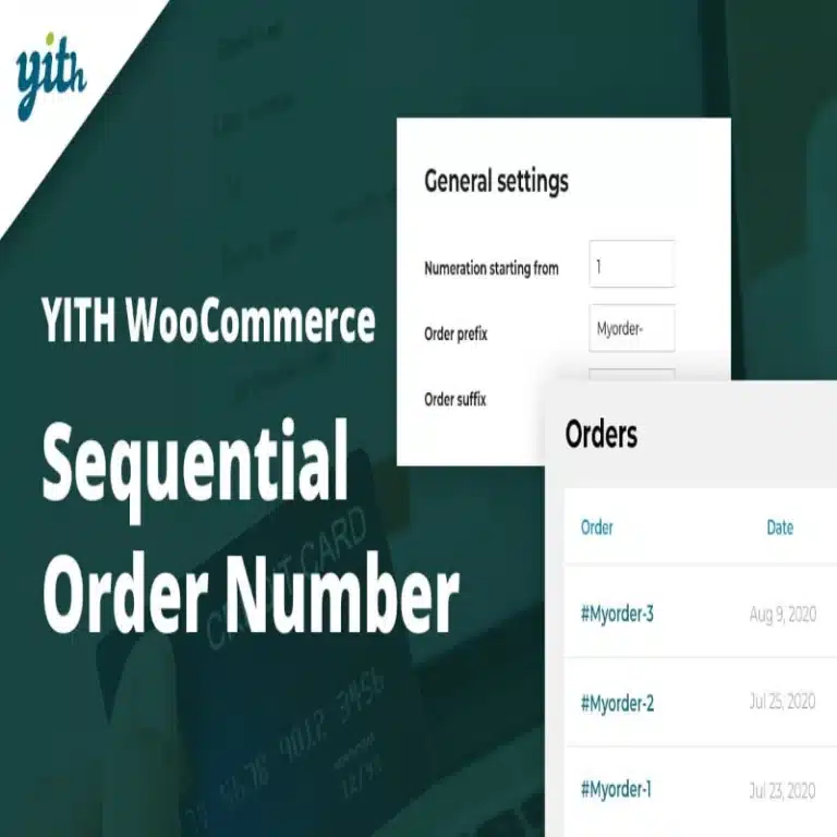 YITH WooCommerce Sequential Order Number Premium