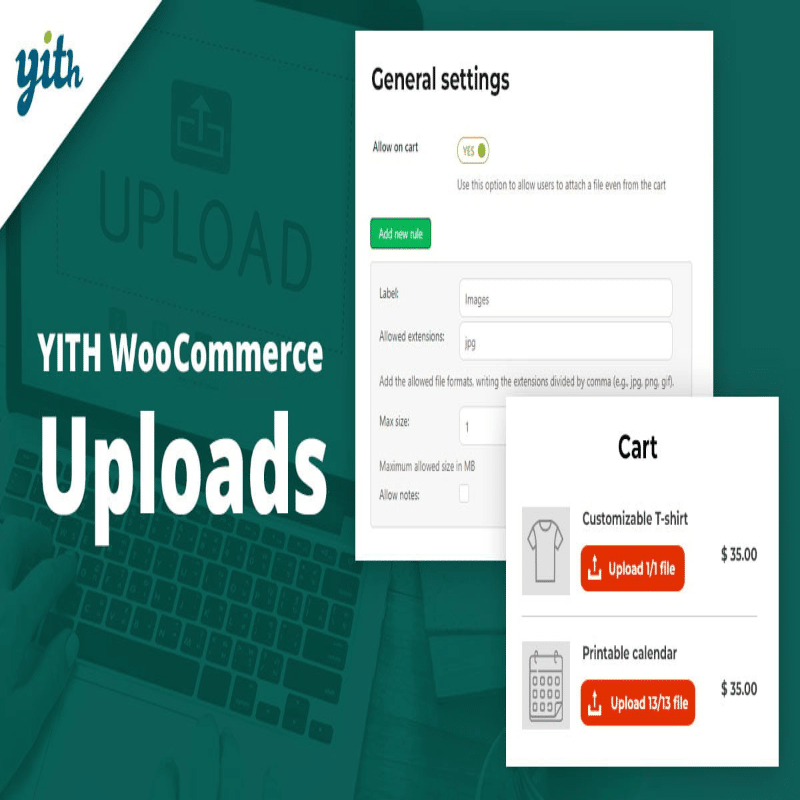 YITH WooCommerce Uploads Premium YITH WooCommerce Uploads Premium